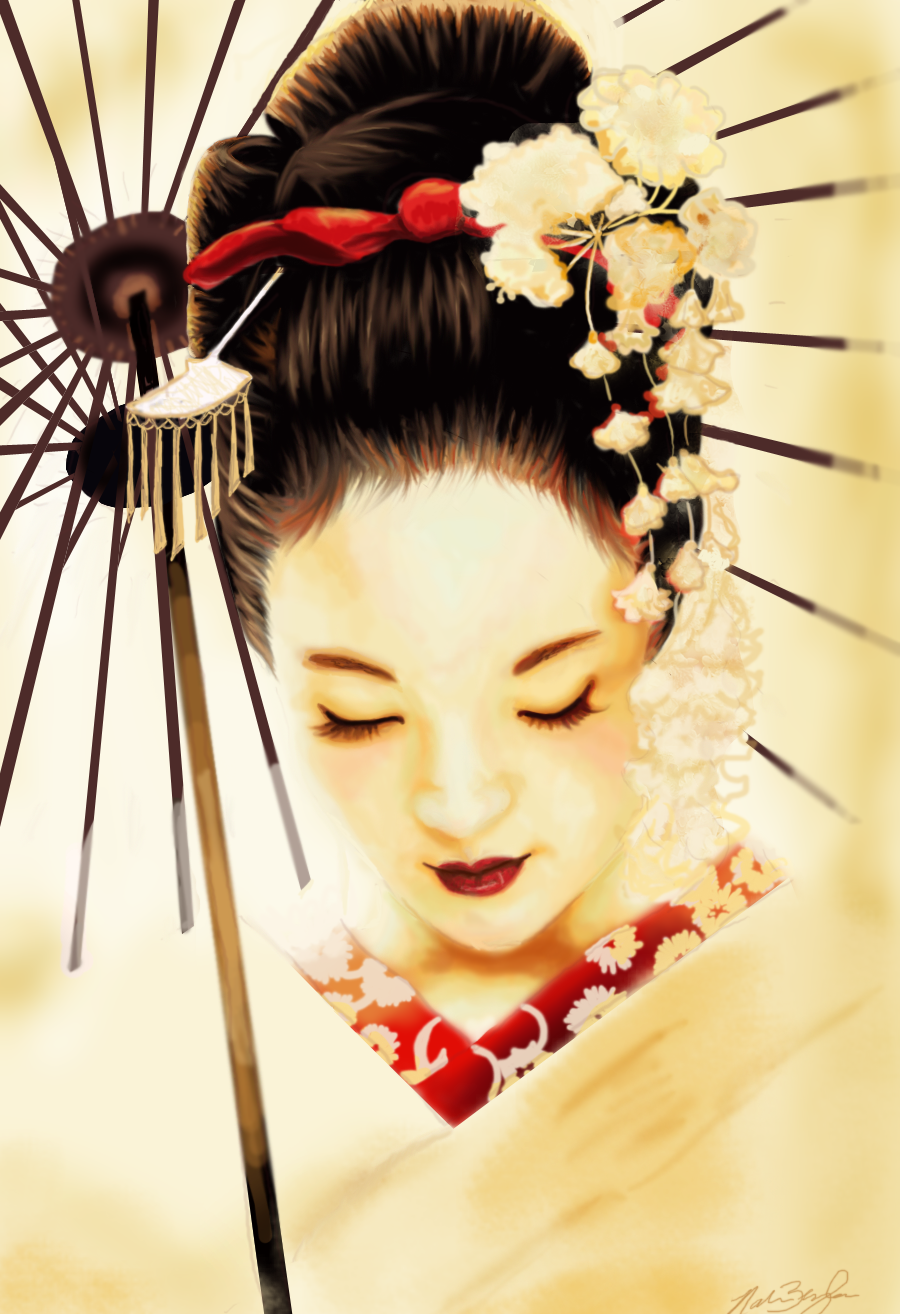 Geisha Tattoo Wallpaper